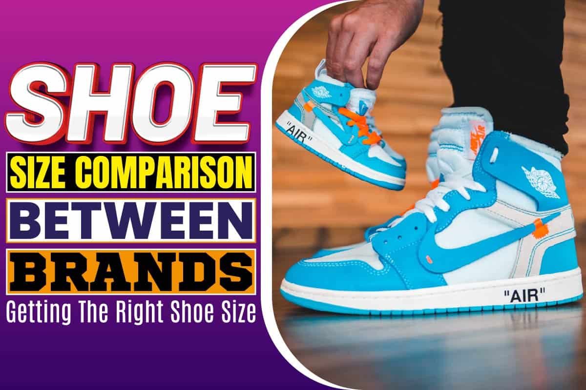 Shoe Size Comparison between Brands