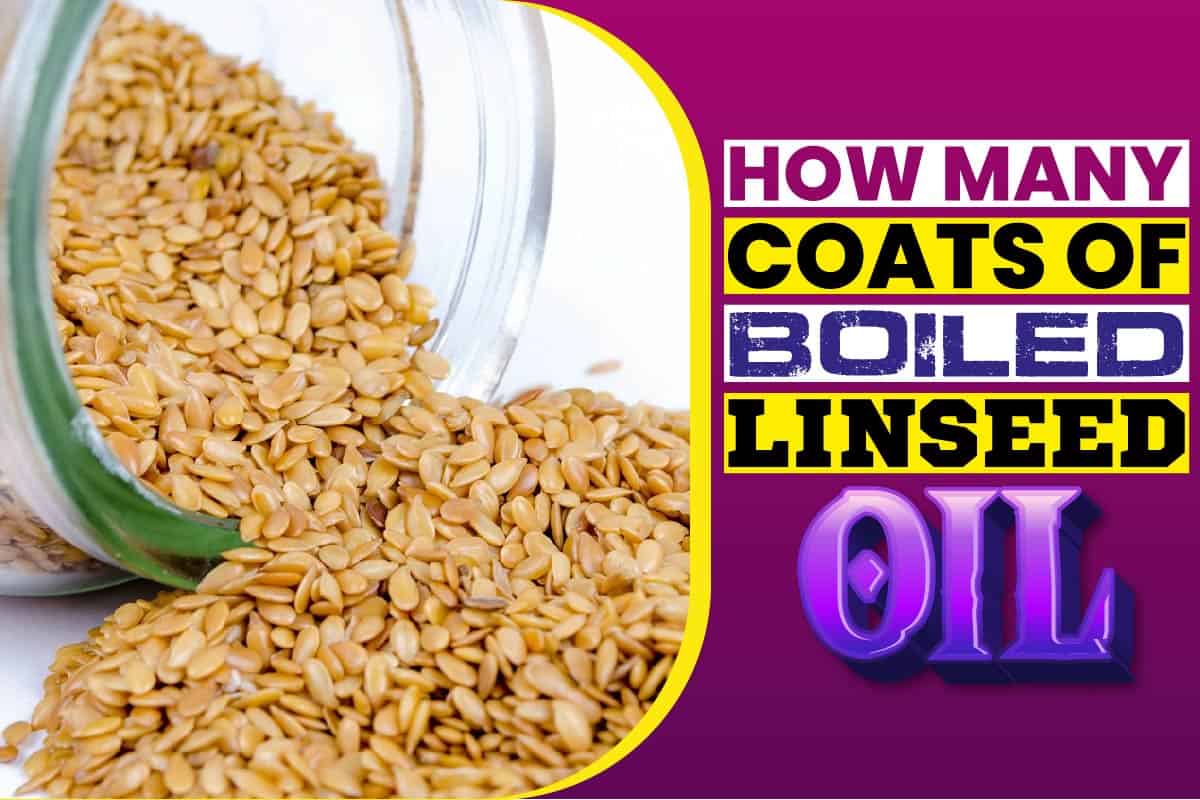how many coats of boiled linseed oil