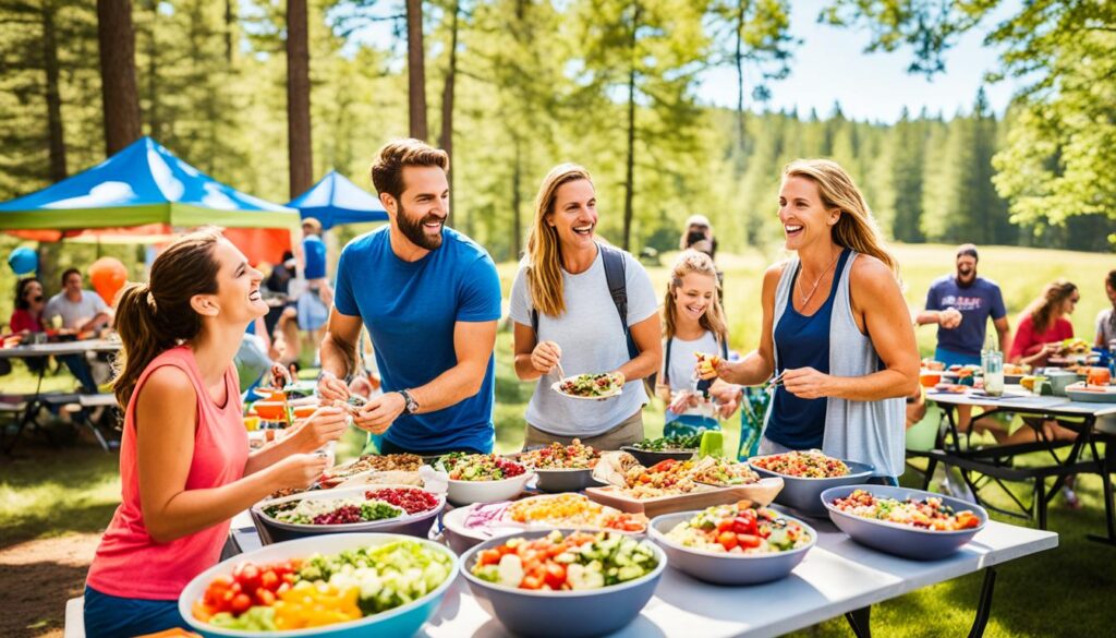 Healthy Camping Lunch Ideas