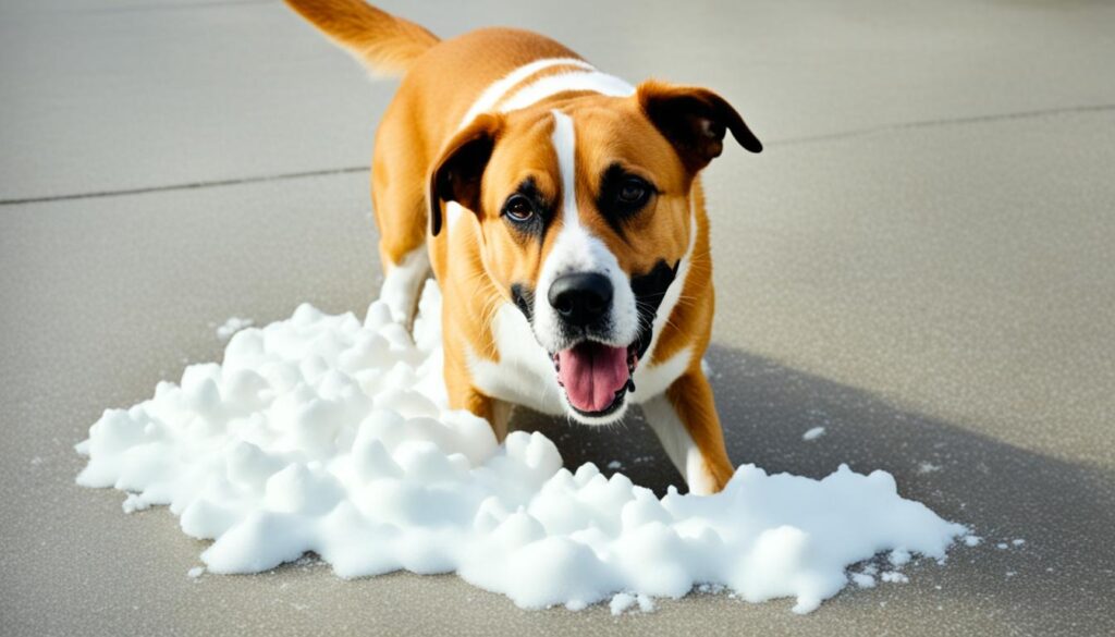 Why Is My Dog Vomiting White Foam