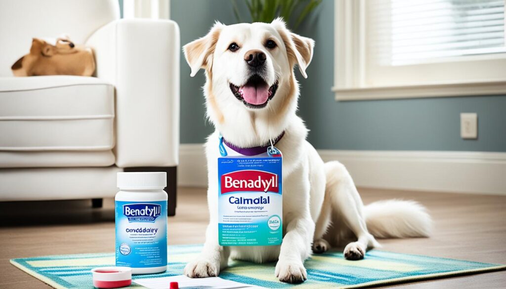 dog benadryl dosage