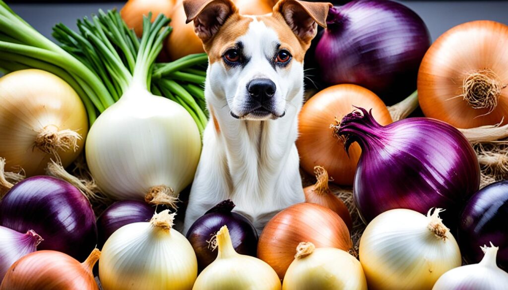 toxic onion levels dogs